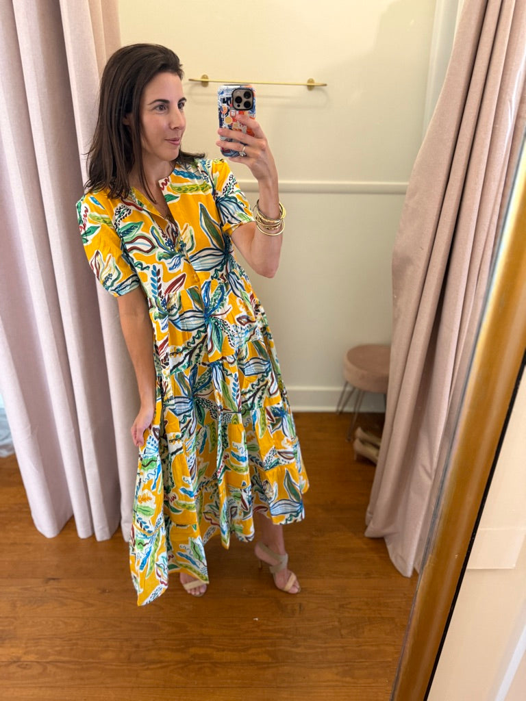 ro's garden daphne midi dress DAPHNE olinda – julep