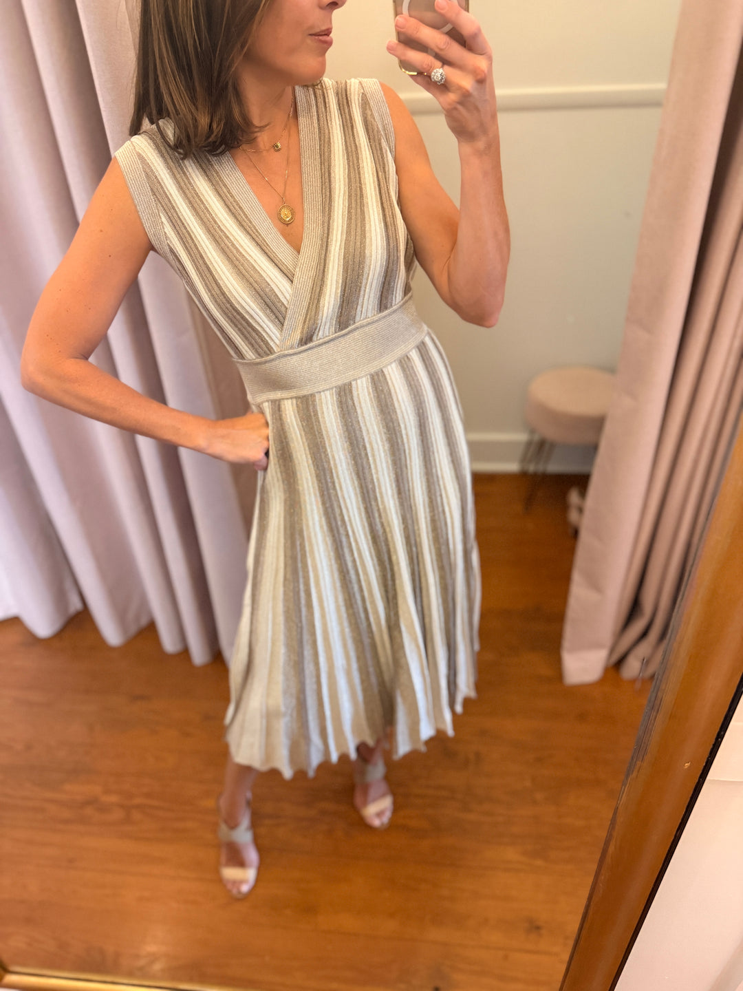 Gala Long Wrapover Dress