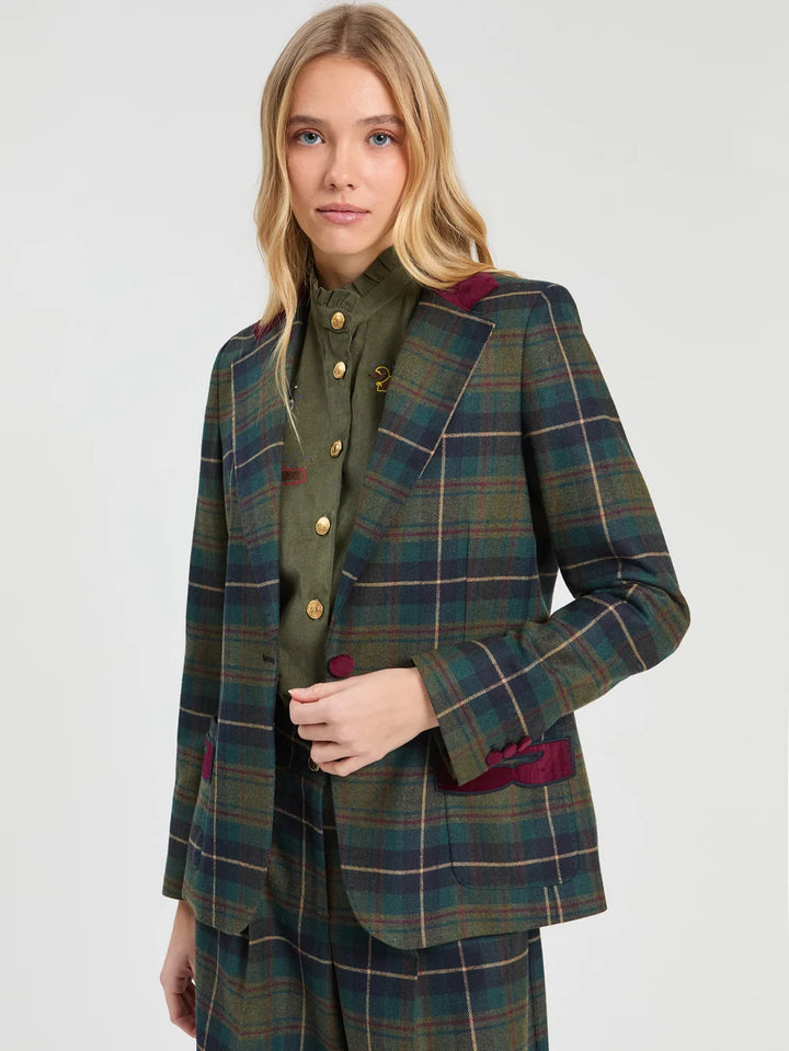 TARTAN blazer