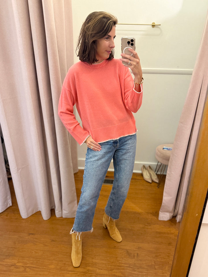 Maise - Grapefruit/White