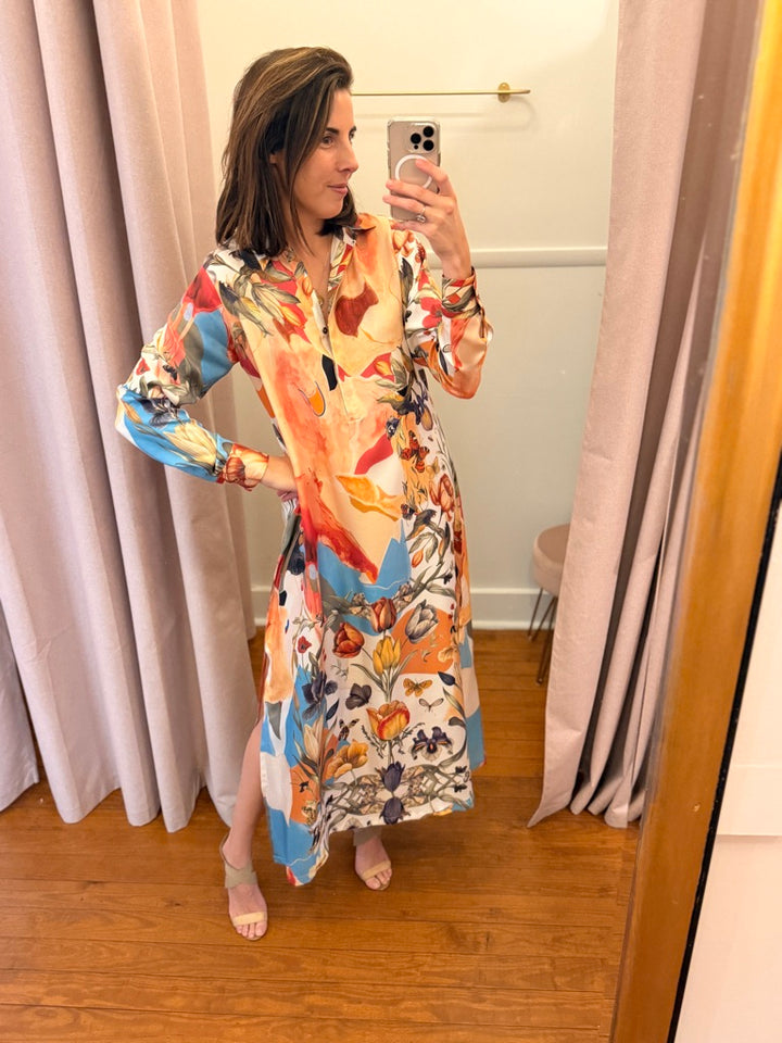 FLORAL SONATA kaftan