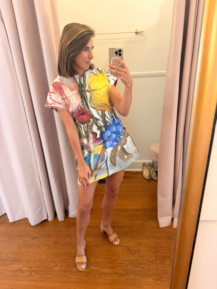 REESE RELAXED-FIT MINI DRESS