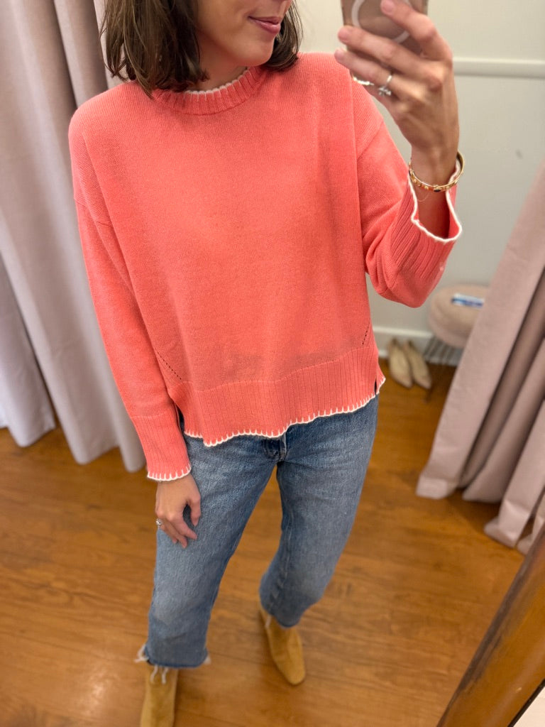 Maise - Grapefruit/White