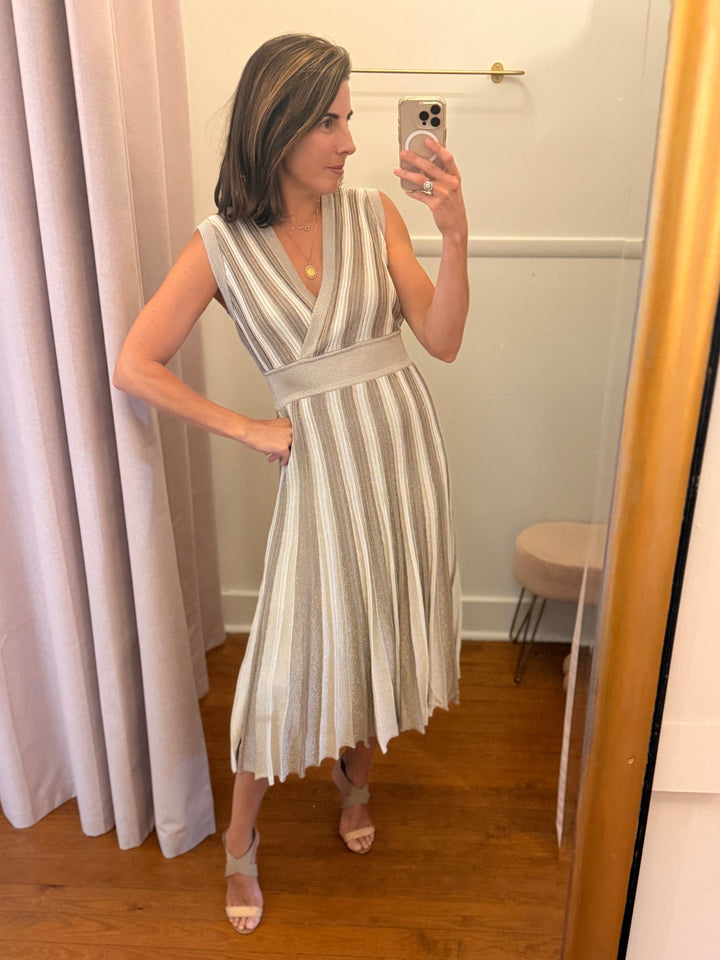 Gala Long Wrapover Dress